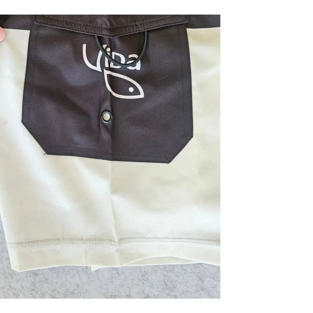 Vida Live Yours Colorblock Board Shorts Surf Swim Trunks Size 34